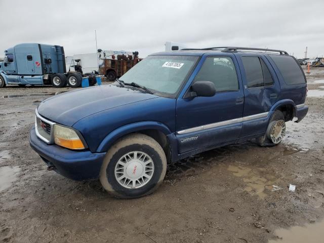 GMC JIMMY 2000 blue  gas 1GKDT13W9Y2236228 photo #1