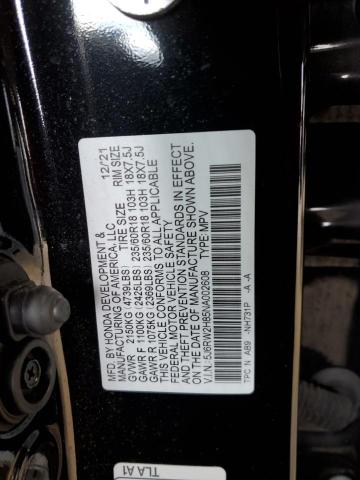 2022 HONDA CR-V EXL - 5J6RW2H85NA002608