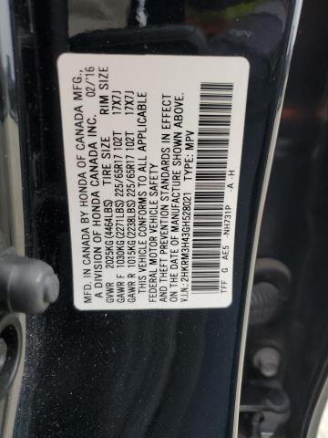 2016 HONDA CR-V SE - 2HKRM3H43GH528021