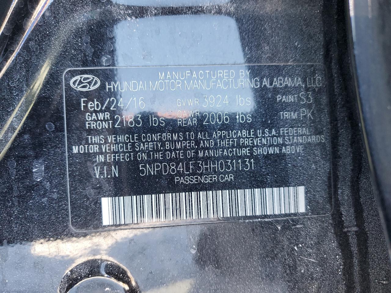 Hyundai Elantra se 2017