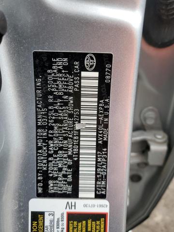 2015 TOYOTA AVALON HYB 4T1BD1EB1FU042753
