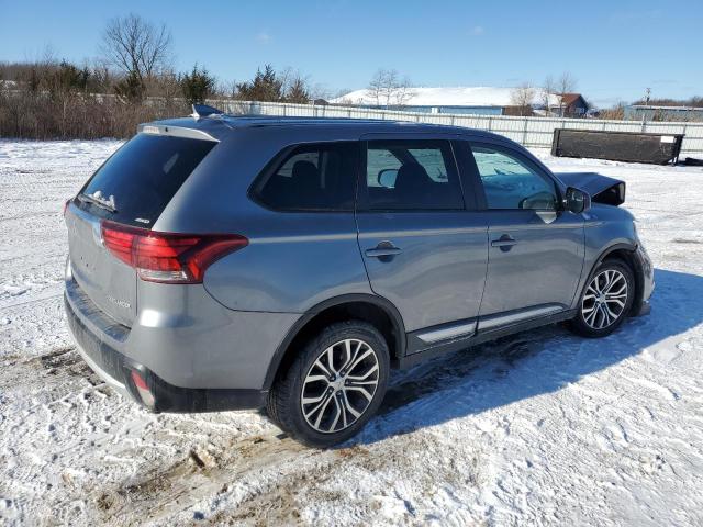 MITSUBISHI OUTLANDER 2018 gray  gas JA4AZ3A33JZ042450 photo #4