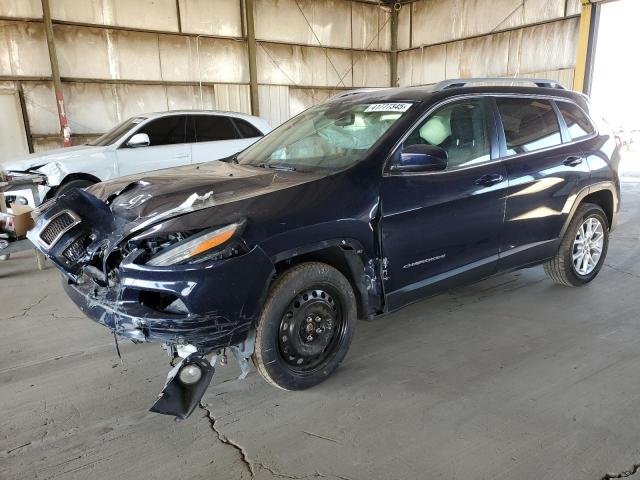 JEEP CHEROKEE L 2014 blue  gas 1C4PJLCB3EW186812 photo #1