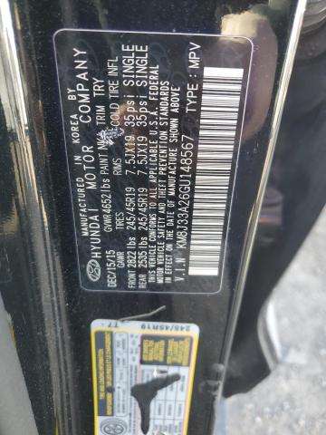 2016 HYUNDAI TUCSON LIM - KM8J33A26GU148567