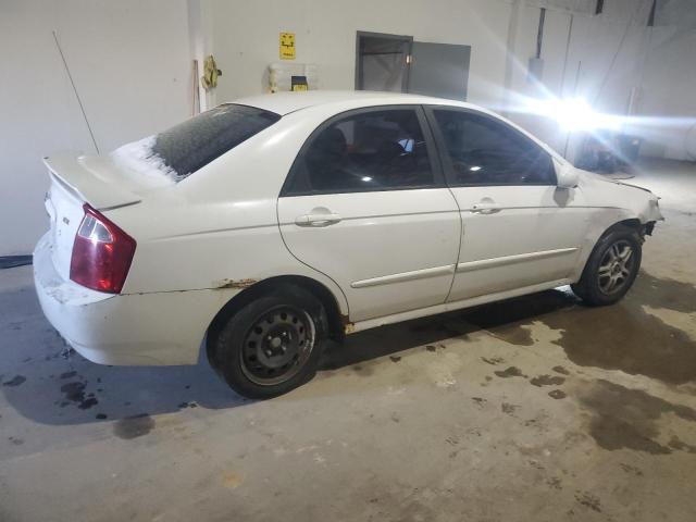 KIA SPECTRA LX 2005 white  gas KNAFE121555097873 photo #4