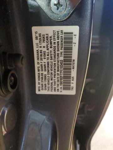 2015 HONDA CIVIC SE - 19XFB2F77FE103453
