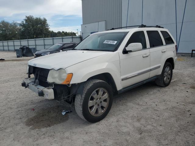 JEEP GRAND CHER 2008 white  gas 1J8HS58N48C151016 photo #1