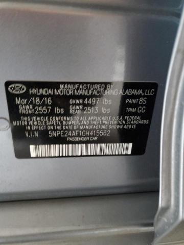 2016 HYUNDAI SONATA SE - 5NPE24AF1GH415562