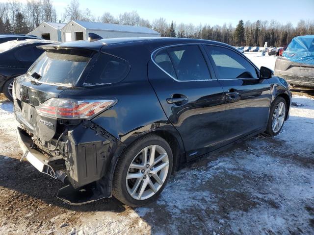 LEXUS CT 200 2017 black  hybrid engine JTHKD5BH0H2287285 photo #4