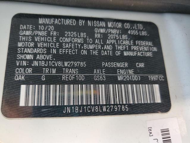 JN1BJ1CV8LW279785 2020 NISSAN ROGUE