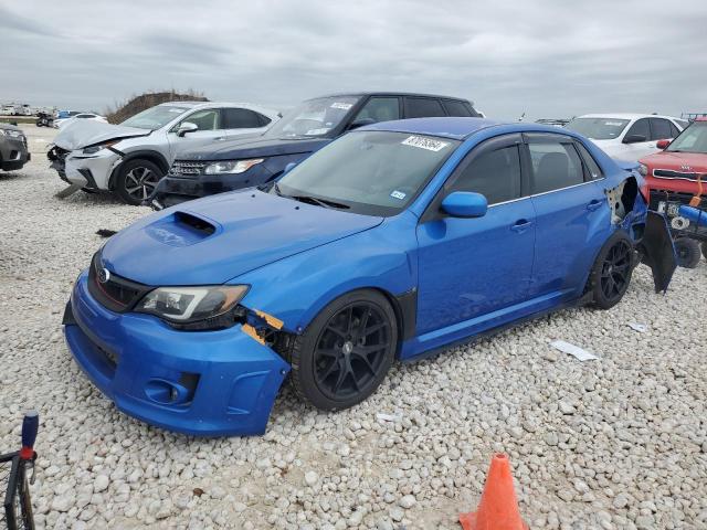 SUBARU IMPREZA WR 2011 blue  gas JF1GV7E65BG520121 photo #1