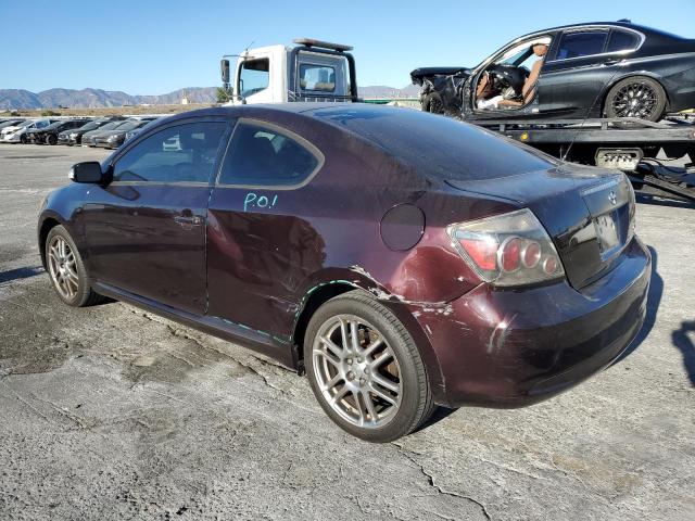 TOYOTA SCION TC 2009 maroon hatchbac gas JTKDE167090276214 photo #3