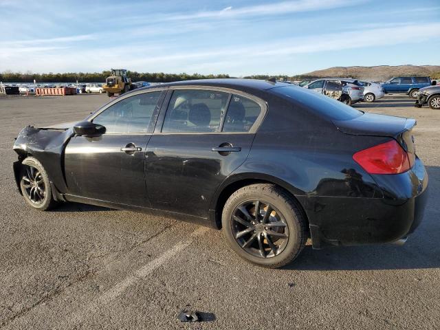 INFINITI G37 2009 black  gas JNKCV61F29M359682 photo #3