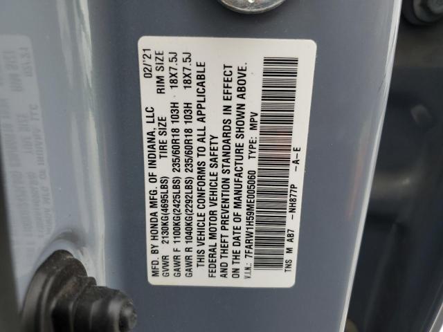 2021 HONDA CR-V EX 7FARW1H59ME005060