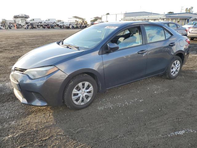 TOYOTA COROLLA L 2016 gray  gas 5YFBURHE5GP510068 photo #1