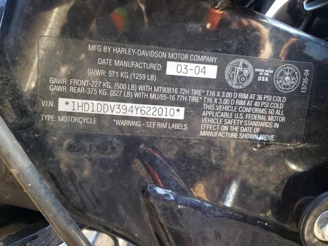 2004 HARLEY-DAVIDSON FLHT 1HD1DDV394Y622010