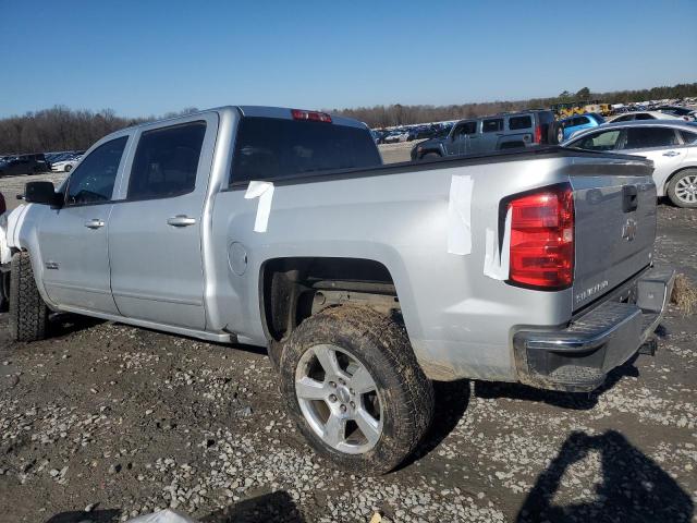 CHEVROLET SILVERADO 2016 silver crew pic gas 3GCPCRECXGG348634 photo #3