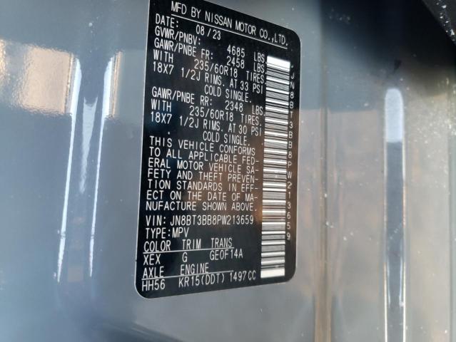 2023 NISSAN ROGUE SV JN8BT3BB8PW213659