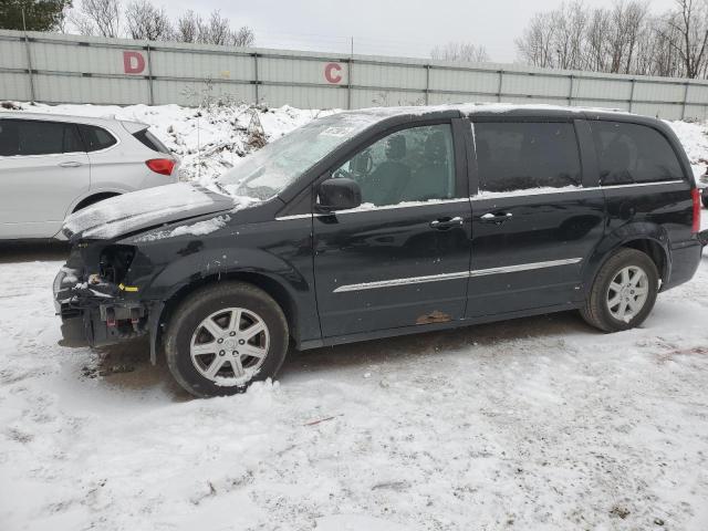 2012 Chrysler Town & Country Touring blue van flexible 2C4RC1BG9CR189921 photo #1