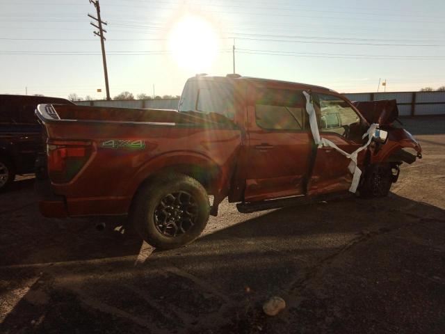 FORD F150 XLT 2024 red  gas 1FTFW3L88RKF38281 photo #4