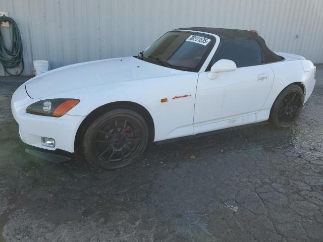 HONDA S2000 2002 white converti gas JHMAP11452T008313 photo #1