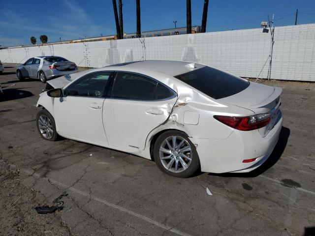 LEXUS ES 300H 2017 white  hybrid engine JTHBW1GG9H2140921 photo #3