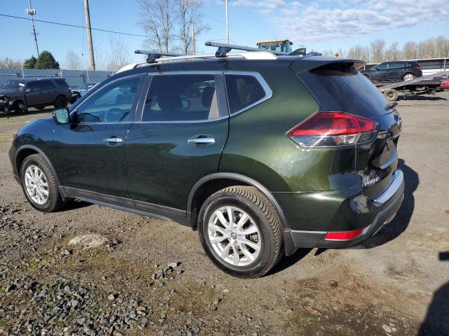 NISSAN ROGUE S 2018 green  gas 5N1AT2MV1JC737538 photo #3