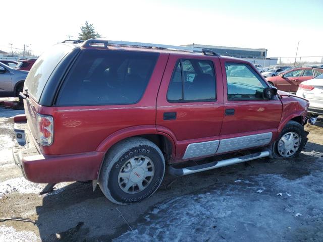 GMC JIMMY / EN 2000 red  gas 1GKDT13W6Y2354558 photo #4