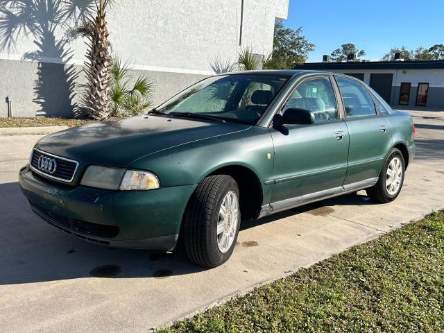 AUDI A4 1.8T 1998 green sedan 4d gas WAUBB68D7WA007878 photo #3