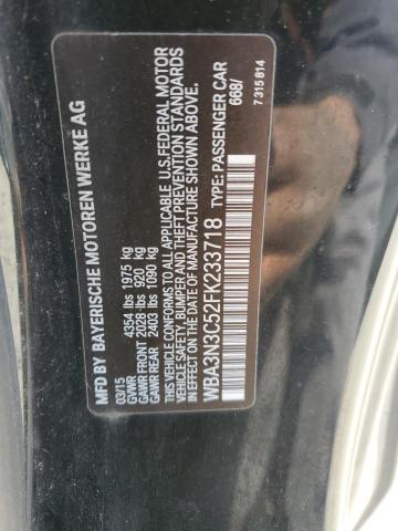 2015 BMW 428 I WBA3N3C52FK233718