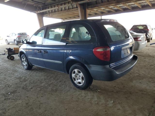 DODGE CARAVAN SE 2001 blue  gas 1B4GP25B61B257831 photo #3