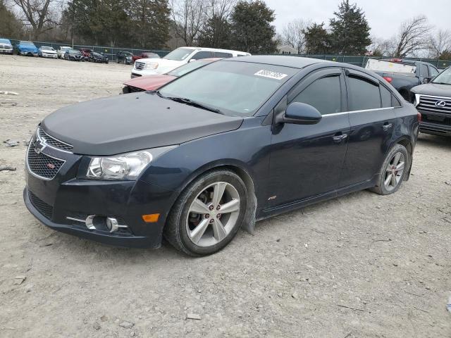 CHEVROLET CRUZE 2014 blue  gas 1G1PG5SB0E7413257 photo #1