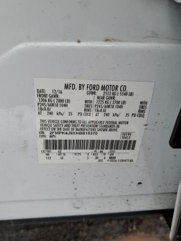 2017 FORD EDGE SEL 2FMPK4J9XHBB15370