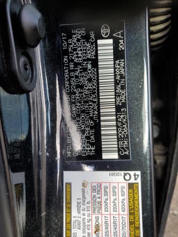 2018 TOYOTA COROLLA IM JTNKARJE5JJ560222