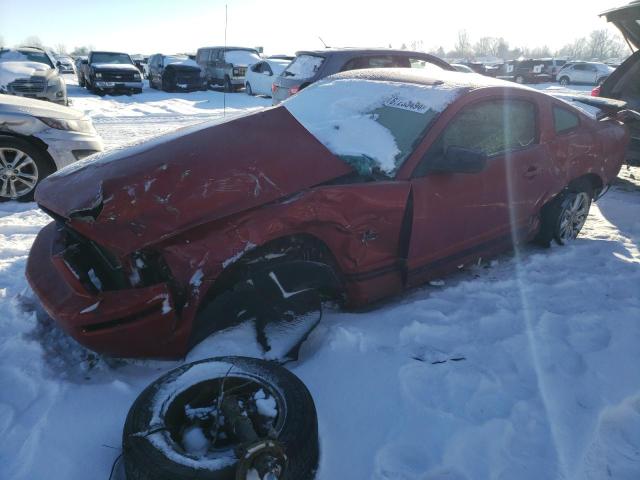 FORD MUSTANG 2009 maroon coupe gas 1ZVHT80N295115345 photo #1