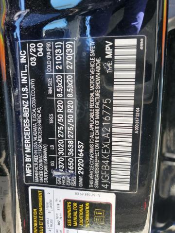 2020 MERCEDES-BENZ GLE 350 4M - 4JGFB4KEXLA216775