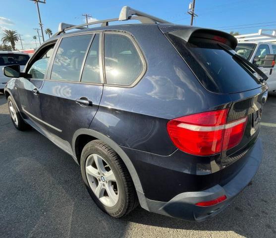 BMW X5 3.0I 2008 blue 4dr spor gas 5UXFE43548L007391 photo #4