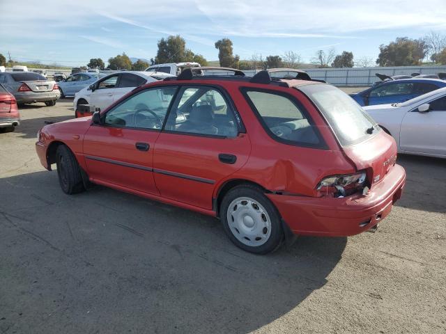 SUBARU IMPREZA L 1998 red  gas JF1GF4354WH800165 photo #3