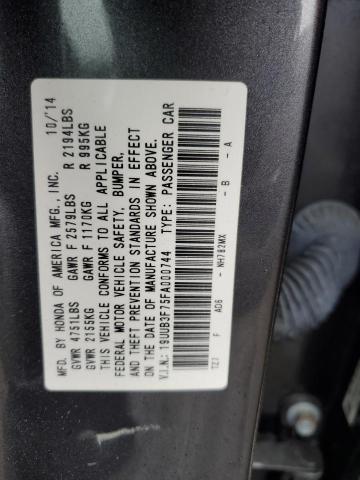2015 ACURA TLX ADVANC 19UUB3F75FA000744
