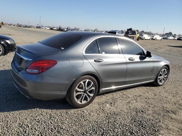 MERCEDES-BENZ C 300 2017 gray  gas 55SWF4JB0HU182150 photo #4