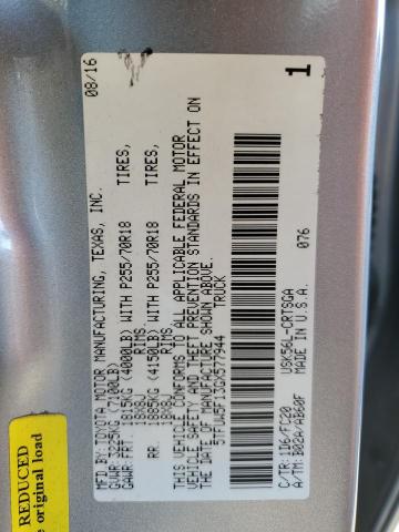 2016 TOYOTA TUNDRA DOU - 5TFUW5F13GX577944