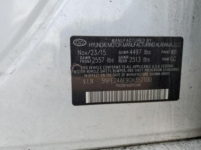2016 HYUNDAI SONATA SE - 5NPE24AF9GH352100