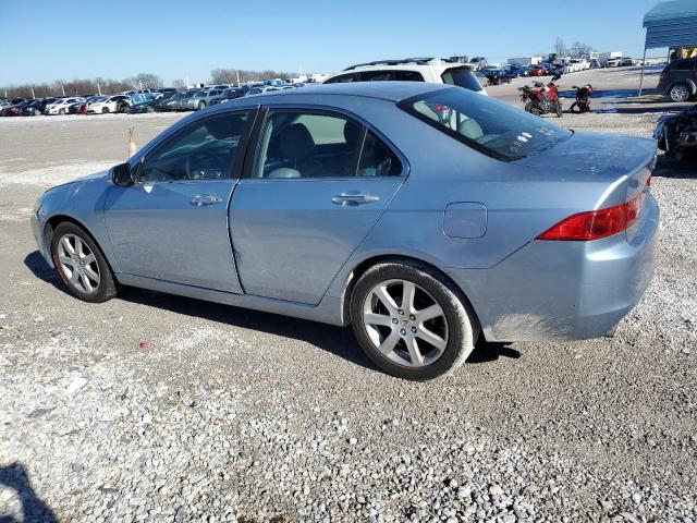 ACURA TSX 2004 blue sedan 4d gas JH4CL96834C015052 photo #3