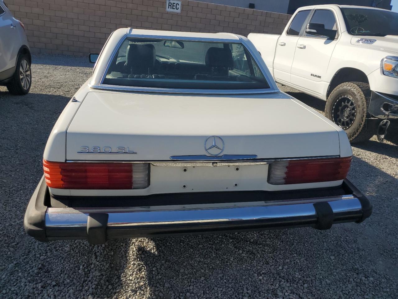 Lot #3056651848 1983 MERCEDES-BENZ 380 SL