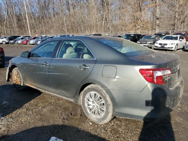 TOYOTA CAMRY L 2014 gray sedan 4d gas 4T1BF1FK3EU845989 photo #3