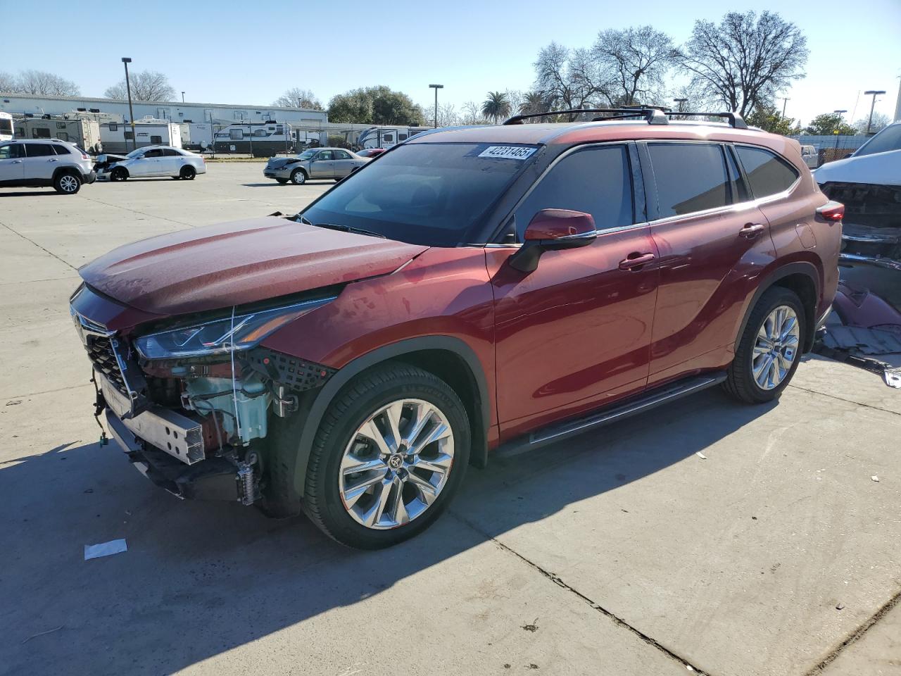  Salvage Toyota Highlander