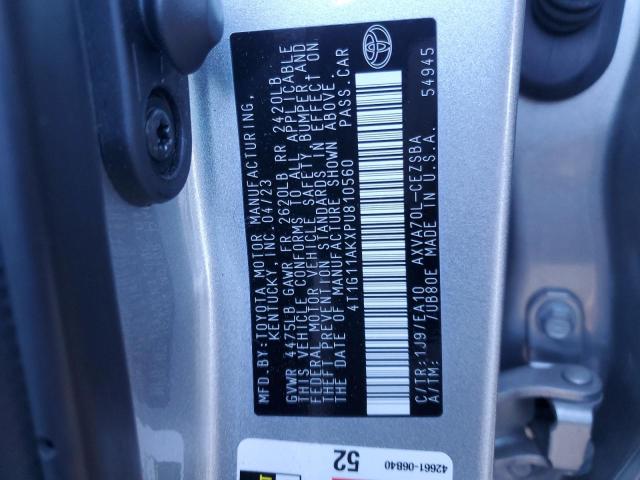 2023 TOYOTA CAMRY SE N - 4T1G11AKXPU810560