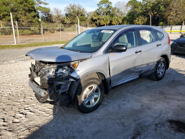 HONDA CR-V LX 2014 silver  gas 3CZRM3H35EG707345 photo #1