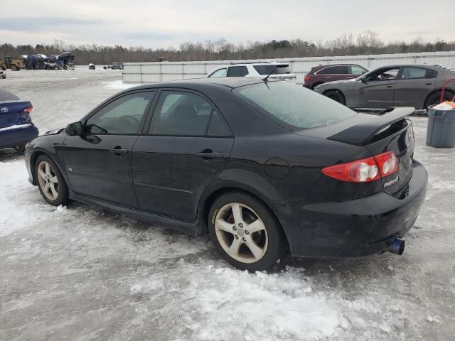 MAZDA 6 S 2005 black  gas 1YVHP80D155M71207 photo #3