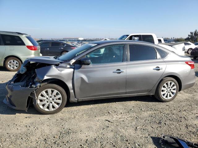 NISSAN SENTRA S 2017 gray  gas 3N1AB7AP6HL696917 photo #1